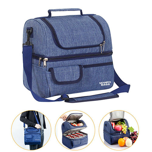 Lunch bag with many color