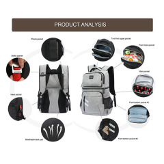 Insulation Waterproof Lunch backpack