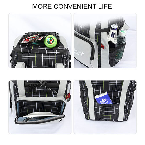 Insulation Waterproof Satchel Lunch bag