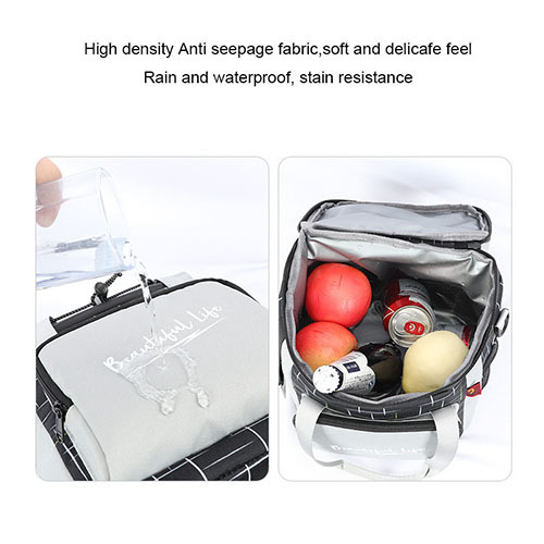 Insulation Waterproof Satchel Lunch bag