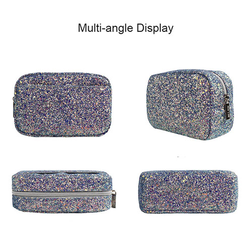 Cosmetic Bag with four-piece suit