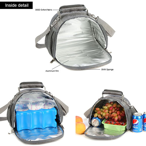 Insulation Waterproof Satchel Lunch bag