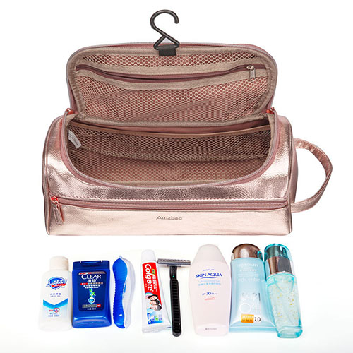 Cosmetic Bag with small pouch