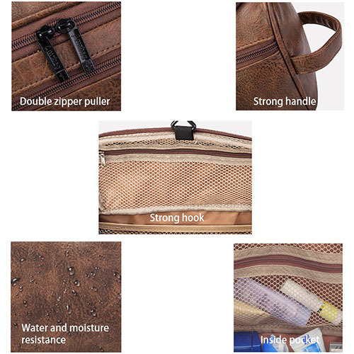 Cosmetic Bag with small pouch