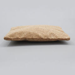 Cosmetic bag with wood grain pattern