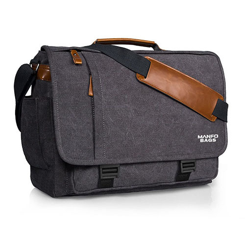 Messenger bag with PC interlayer