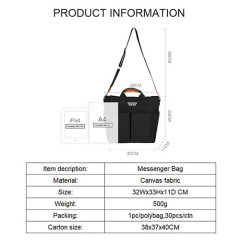 Hot sell Men's messenger bag