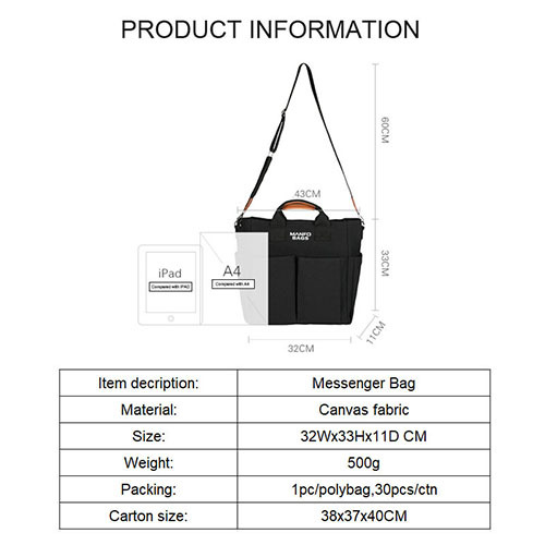 Hot sell Men's messenger bag