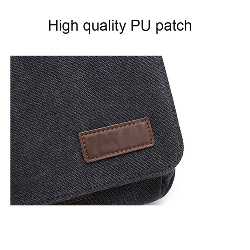 Men's Messenger bag with multicolor