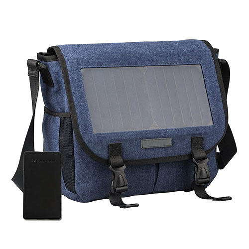 Messenger bag with USB Recharge