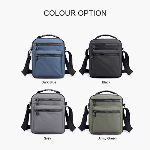 Men's Messenger bag with multicolor