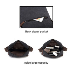 Men's Messenger bag with multicolor
