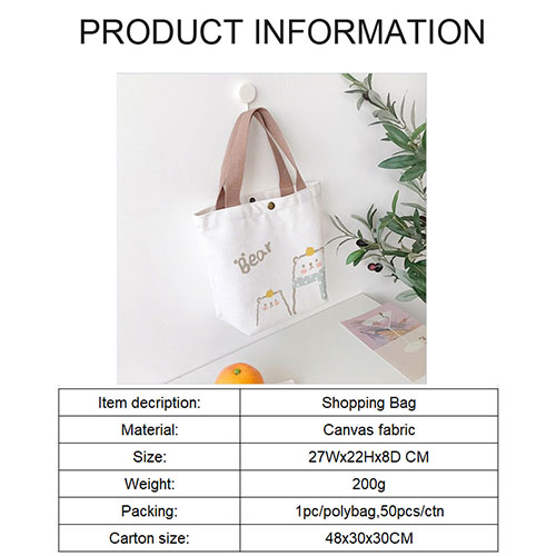 Hot sell Canvas Shopping Bag