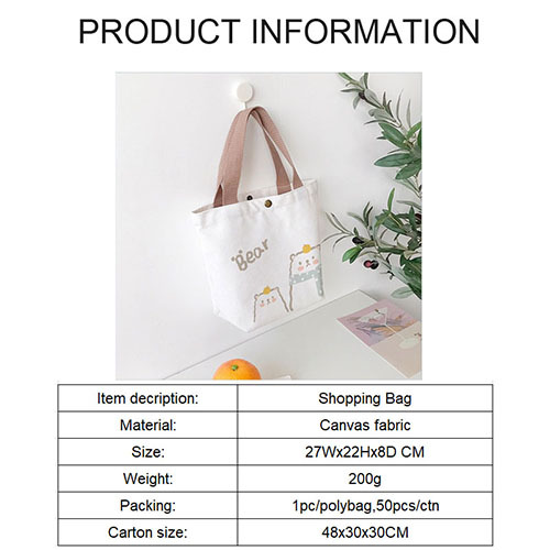 Hot sell Canvas Shopping Bag