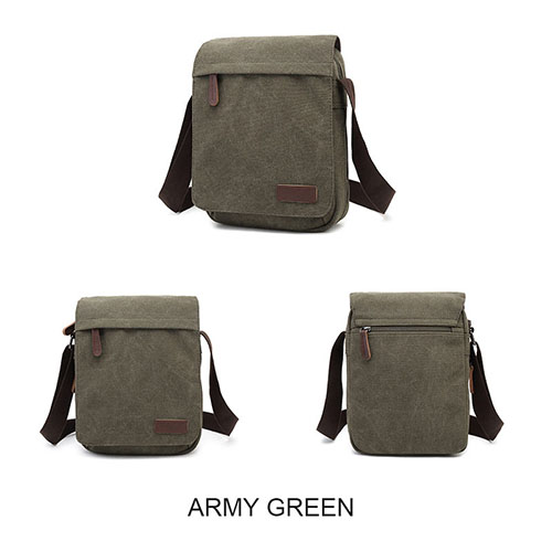 Men's Messenger bag with multicolor