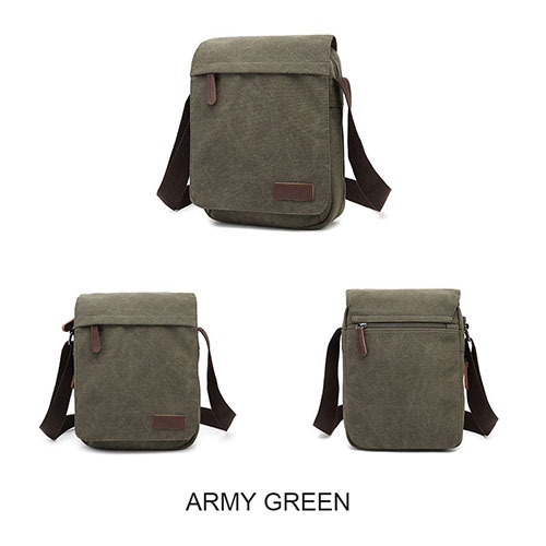Men's Messenger bag with multicolor