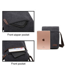 Men's Messenger bag with multicolor
