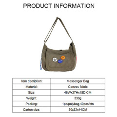 Fashion Men's women's Messenger bag