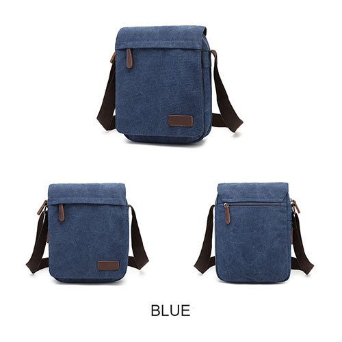 Men's Messenger bag with multicolor