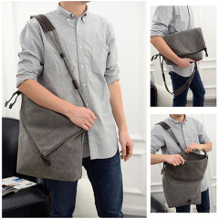 Hot sell Men's Women's messenger Shopping bag