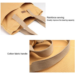 Fashion canvas shopping bag