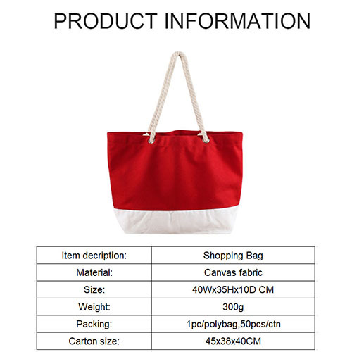 Promotion Canvas Shopping Bag