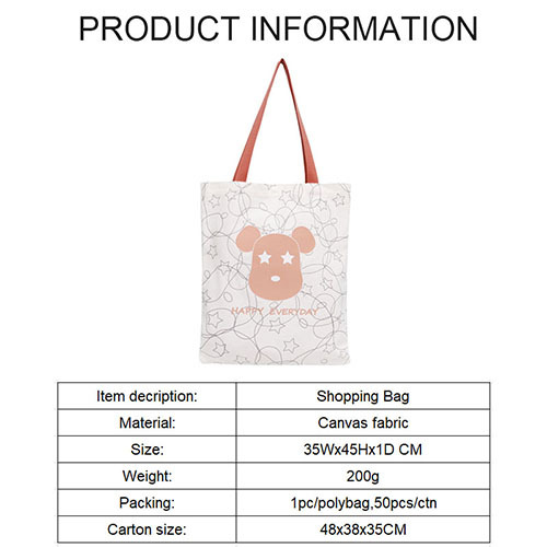 Promotion Canvas Shopping Bag