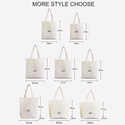 Fashion canvas shopping bag