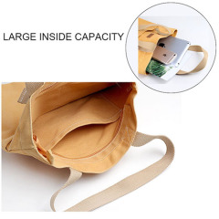 Fashion canvas shopping bag