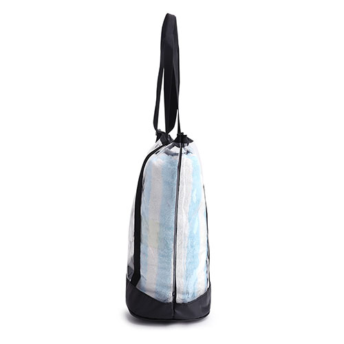 Transparent PVC shopping bag