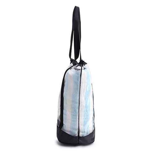 Transparent PVC shopping bag