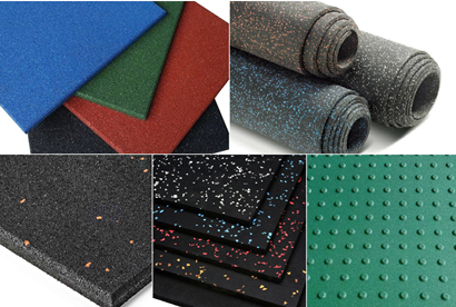 Fabricated from fine recycled rubber and EPDM granules, seamless EPDM rubber flooring rolls & mats are one of the best flooring materials available for home and commercial gym use. With the elite performance of high impact durability, sound absorbability and ease of clean, rubber rolls & mats can build you a cosy, safe and sanitary exercise environment, as well as due to superior underfoot comfort and resilience to cushion the shock from running, exercising, walking and standing. They’re easy to install and well protect your floor by only taking minutes to install over hard and flat surfaces, making them the ideal rubber flooring for basements, garages or your dedicated fitness space.