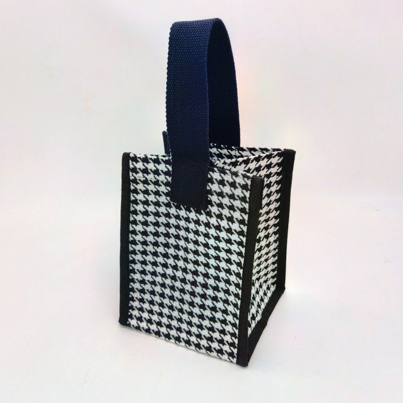 Mini Simple Style Cotton Canvas Clutch