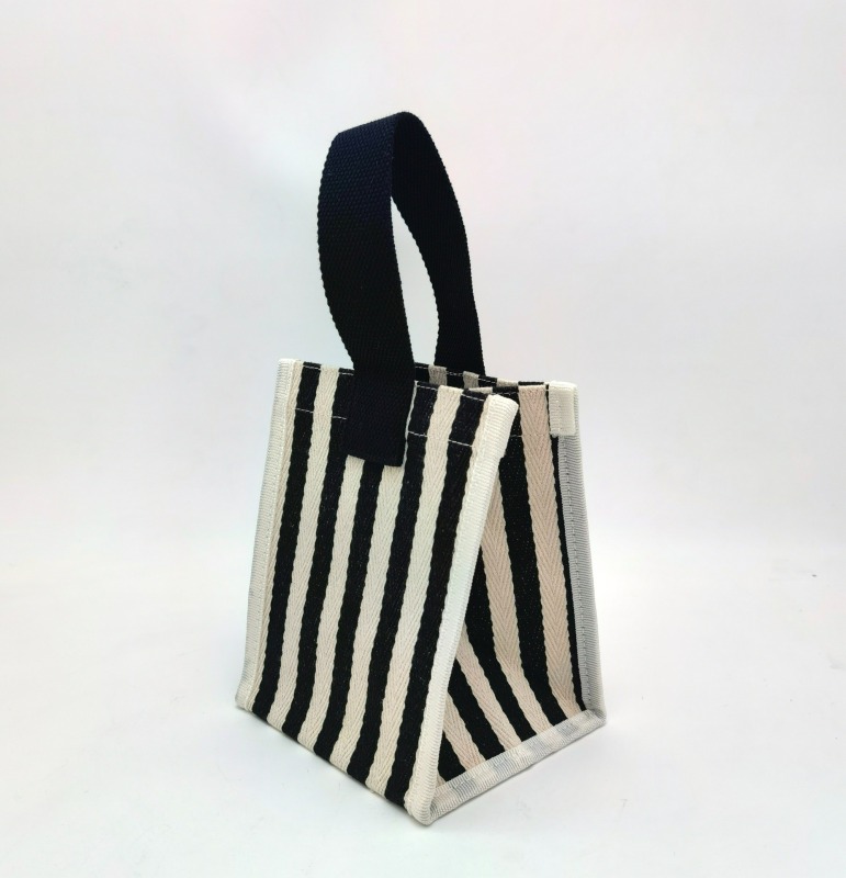 Mini Simple Style Cotton Canvas Clutch