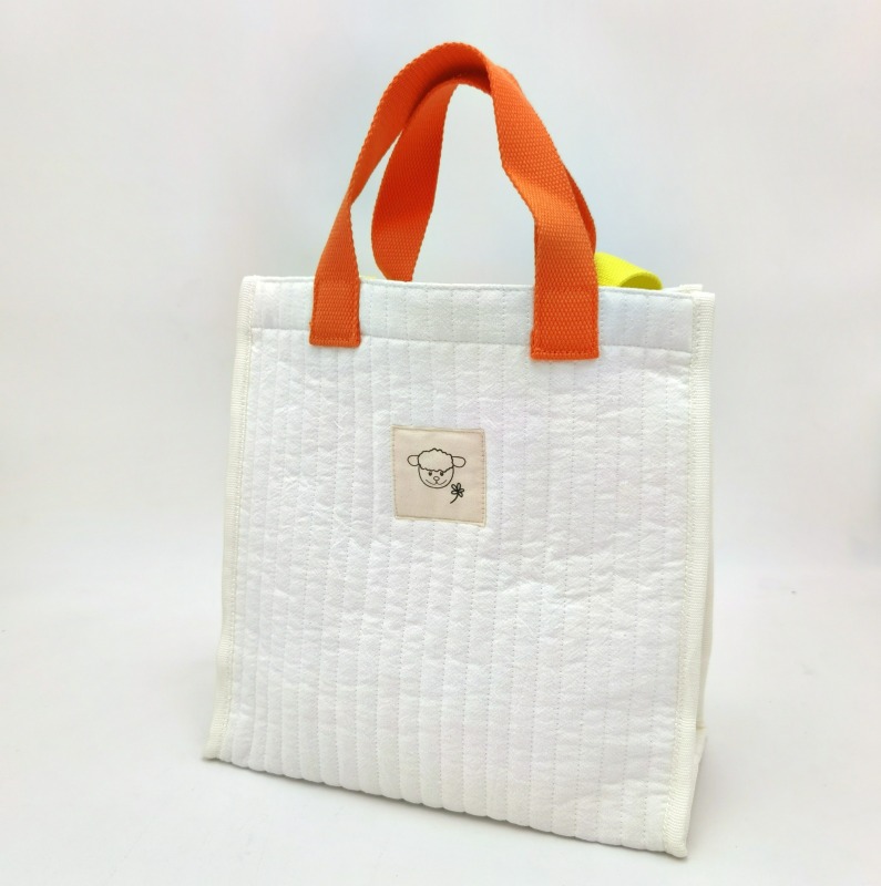Everyday Simple Fashionable Foldable Cotton Tote Shopping Bag
