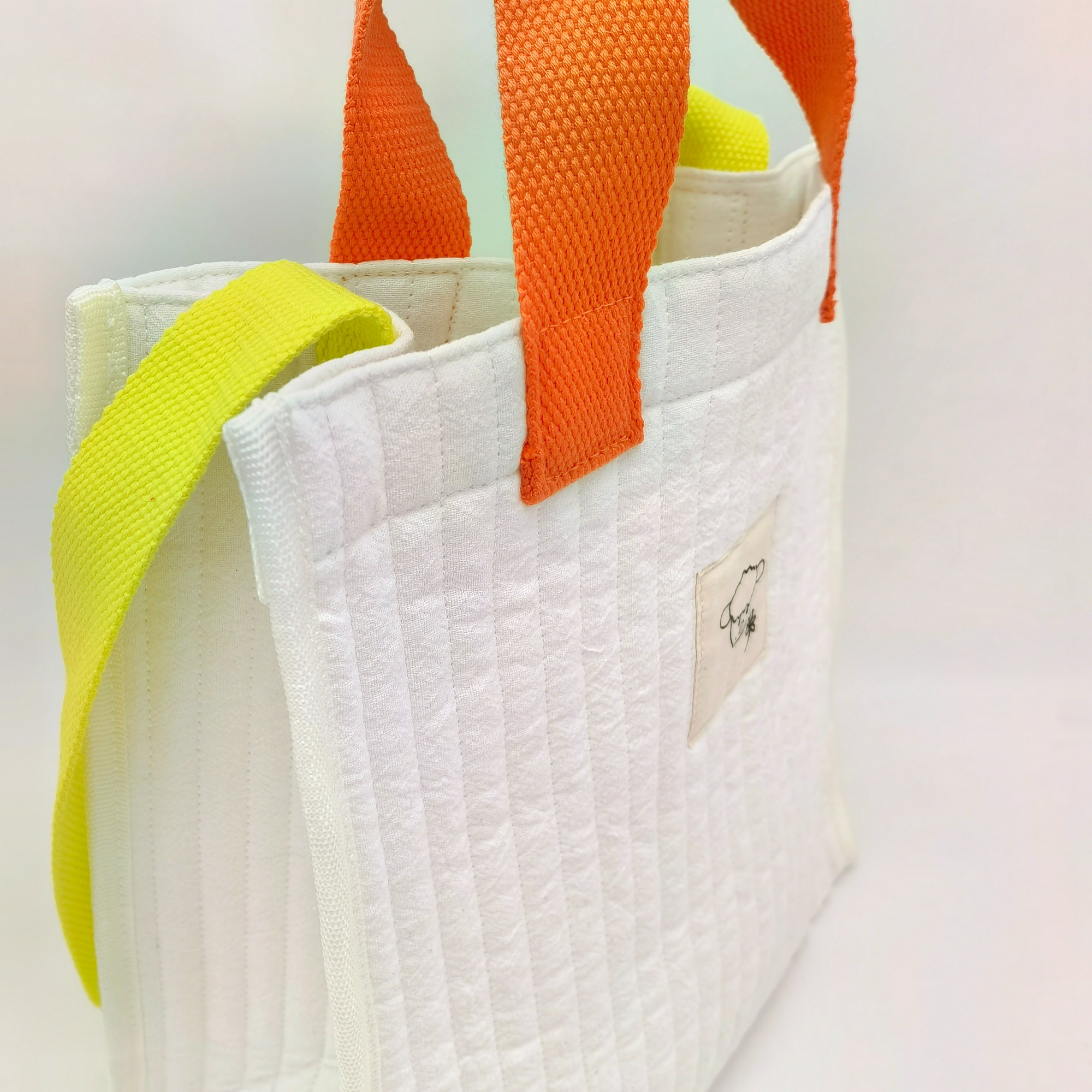 Everyday Simple Fashionable Foldable Cotton Tote Shopping Bag