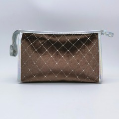 Stylish Luxe Silk Velvet Cosmetic Bag