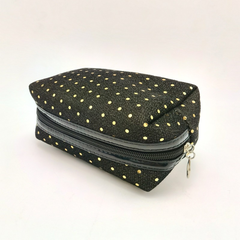 Golden Points Black Makeup Tools Organizer
