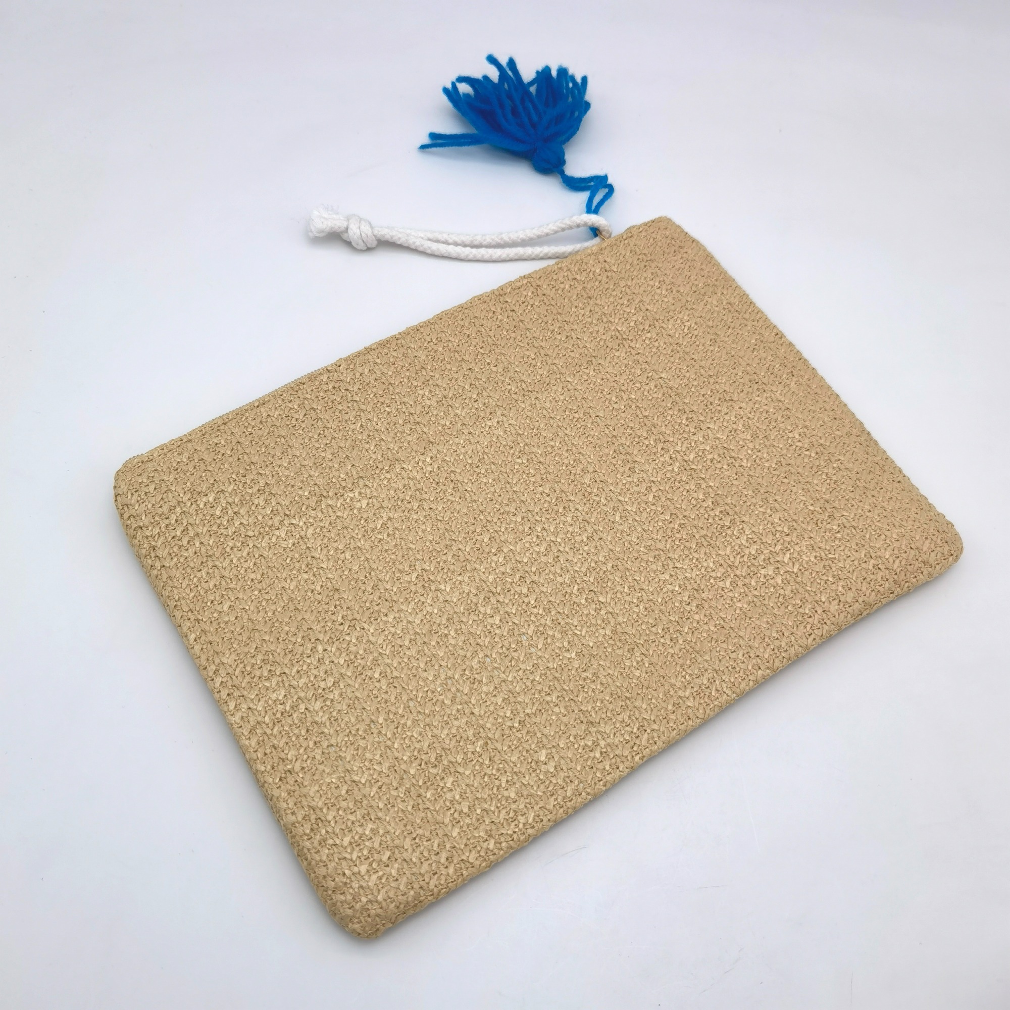 Hand Wowen Poolside Bag With Tassel