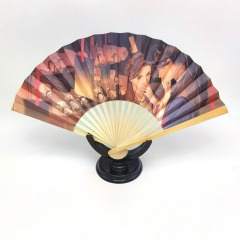 Sustainable Paper Bamboo Hand Fan