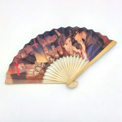 Sustainable Paper Bamboo Hand Fan