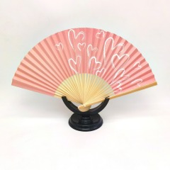 Sustainable Paper Wood Hand Fan