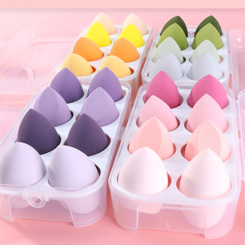 Streak-free Makeup 8pcs Sponge Set