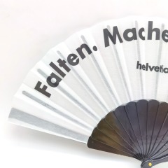 Good Quality Cotton Printed Hand Fans