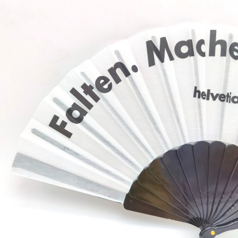 Good Quality Cotton Printed Hand Fans