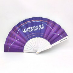Paper Cover Plastic Handle Hand Fans