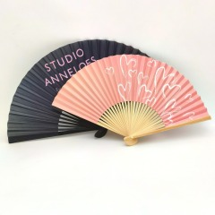 Sustainable Paper Wood Hand Fan