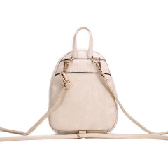 Embroidery Weave Backpack Bag