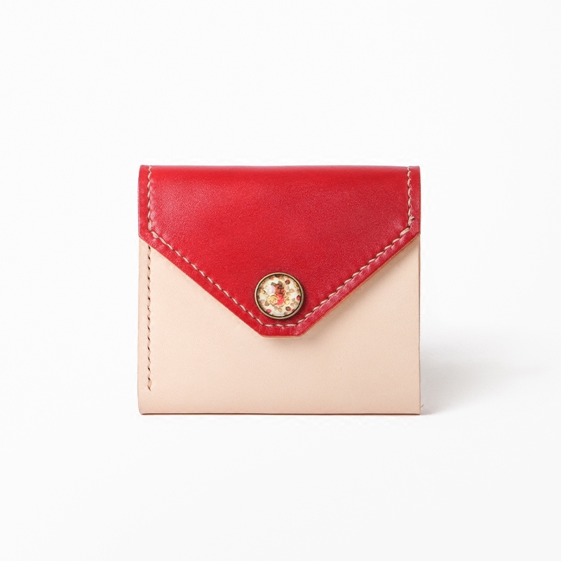 Quality Handmade Diamond Leather Mini Wallet