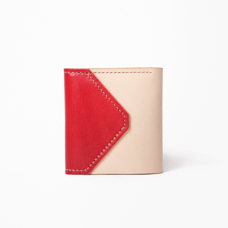 Quality Handmade Diamond Leather Mini Wallet